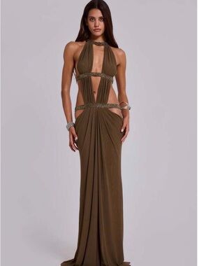 Jaded London 3am cut out dress